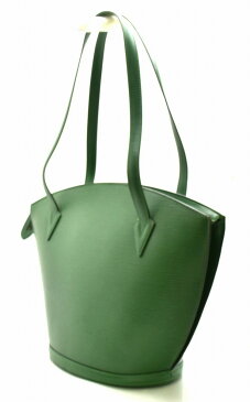 【バッグ】LOUIS VUITTON ルイ ヴィトン エピ サンジャックショッピング ショルダーバッグ トートバッグ セミショルダー 緑 ボルネオグリーン M52264 【中古】【k】