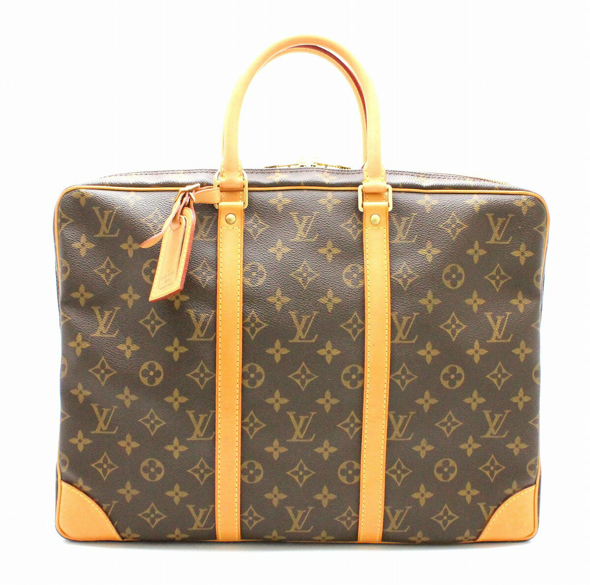 【バッグ】LOUIS VUITTON ルイ ヴィトン モノグラム ポルトドキュマン ヴォワヤージュ ブリーフケース 書類カバン ビジネスバッグ M53361 【中古】【k】
