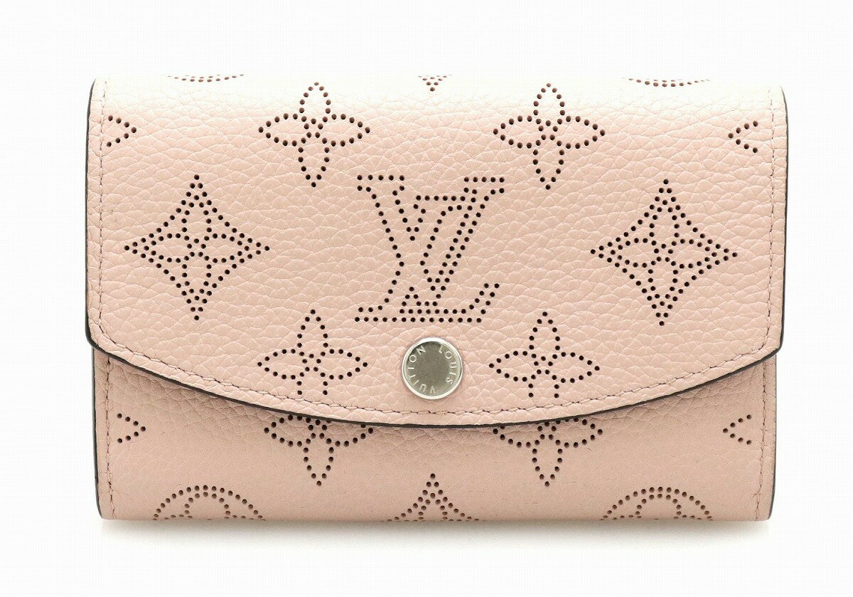 【財布】LOUIS VUITTON ルイ ヴィトン ポルトモネ アナエ コインケース 小銭入れ MAGNOLIA マグノリア マヒナ ピンク 【中古】【k】