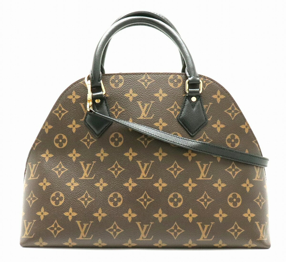 【バッグ】LOUIS VUITTON ルイ ヴィトン モノグラム アルマ バッグ イントゥーバッグ ハンドバッグ 2WAY ショルダーバッグ ノワール ブラック 黒 M41780 【中古】【s】