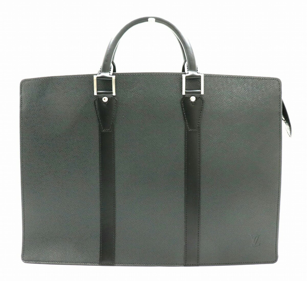 【バッグ】LOUIS VUITTON ルイ ヴィトン タイガ ロザン 書類カバン ビジネスバッグ ブリーフケース レザー アルドワーズ 黒 ブラック M30052 【中古】【k】