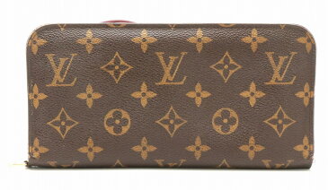 【財布】LOUIS VUITTON ルイ ヴィトン モノグラム ポルトフォイユ アンソリット ラウンドファスナー 長財布 ピンク M60249 【中古】【k】