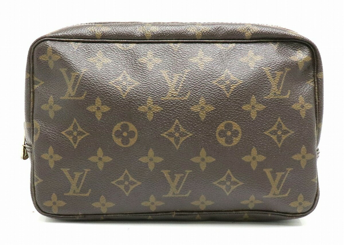 【バッグ】LOUIS VUITTON ルイ ヴィトン モノグラム トゥルーストワレット23 化粧ポーチ セカンドバッグ ポーチ 小物入れ M47524 【中古】【s】