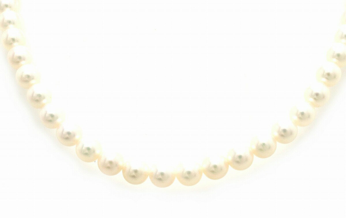 【ジュエリー】MIKIMOTO ミキモト パールネックレス SV シルバー パール6.5-7.0m/m 【中古】のサムネイル