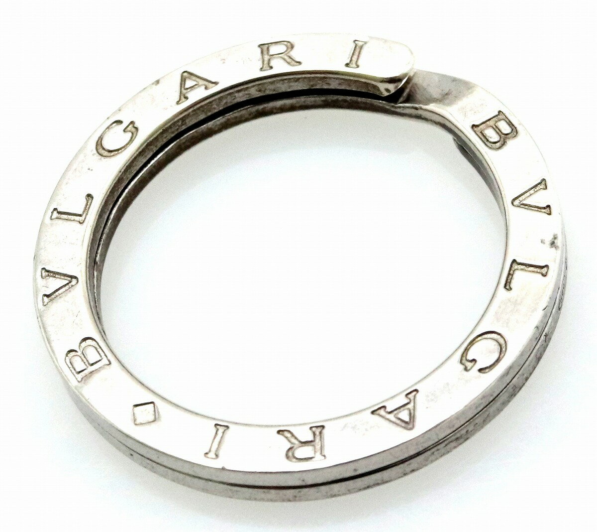 【ジュエリー】BVLGARI ブルガリ ブルガリブルガリ キーリング ペンダントヘッド ネックレス トップ SV925 シルバー 34886 【中古】