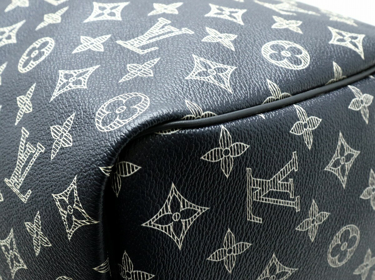 【未使用品】【バッグ】LOUIS VUITTON ルイ ヴィトン モノグラム インク アップサイドダウン キーポル バンドリエール50 ボストンバッグ トラベルバッグ M43684 【中古】