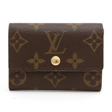 【財布】LOUIS VUITTON ルイ ヴィトン モノグラム ポルトモネ プラ コインケース 小銭入れ M61930 【中古】