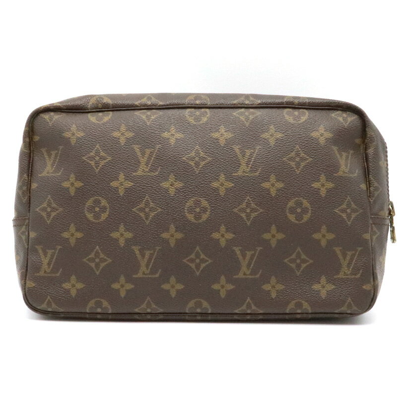 【バッグ】LOUIS VUITTON ルイ ヴィトン モノグラム トゥルース トワレット28 化粧ポーチ トラベルポーチ マルチポーチ クラッチバッグ M47522 【中古】