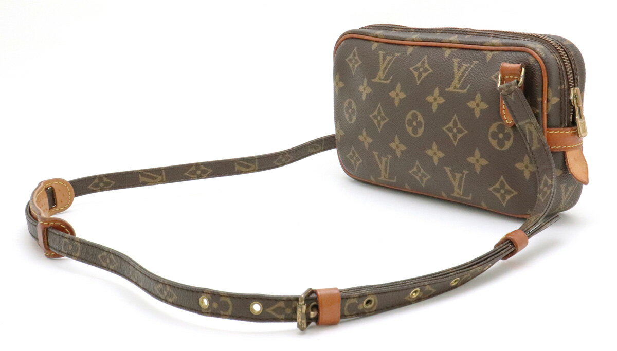 【バッグ】LOUIS VUITTON ルイ ヴィトン モノグラム マルリーバンドリエール ショルダーバッグ 斜め掛けショルダー ポシェット M51828 【中古】