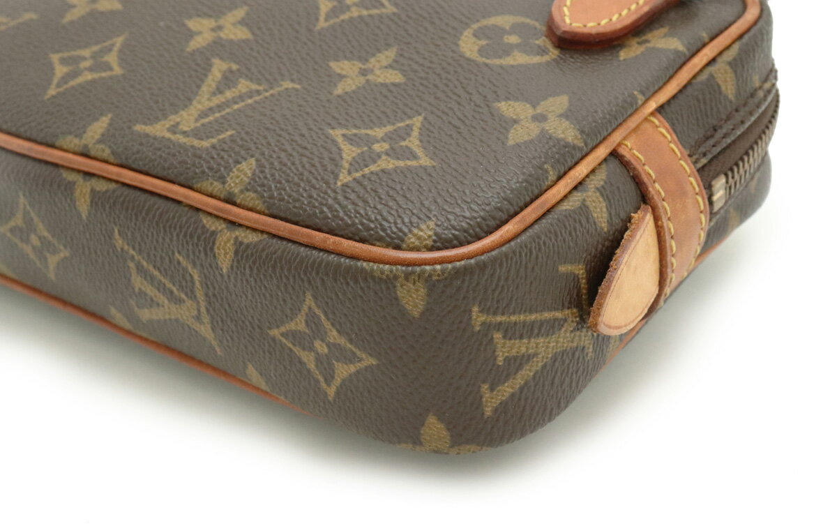 【バッグ】LOUIS VUITTON ルイ ヴィトン モノグラム マルリーバンドリエール ショルダーバッグ 斜め掛けショルダー ポシェット M51828 【中古】