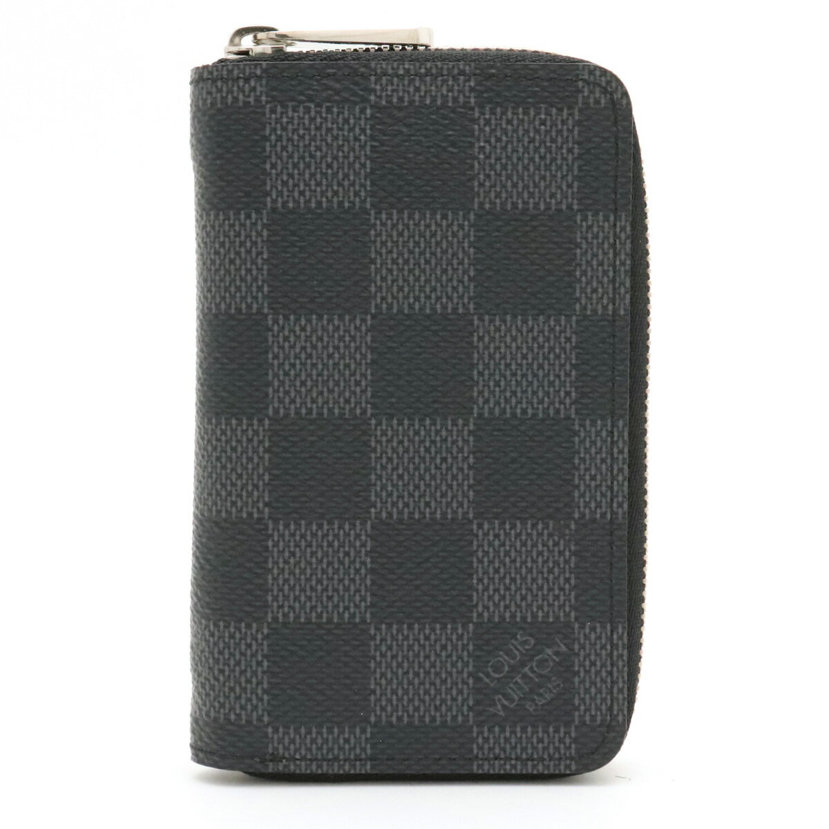 【財布】LOUIS VUITTON ルイ ヴィトン ダミエグラフィット ジッピー コインパース ラウンドファスナー コインケース 小銭入れ N63076 【中古】