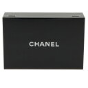 CHANEL シャネル ジュエリーケース マルチケース 収納BOX 小物入れ ミラー付き 鏡 ノベルティ 非売品 ロゴ ブラック 黒 ホワイト 白 【中古】