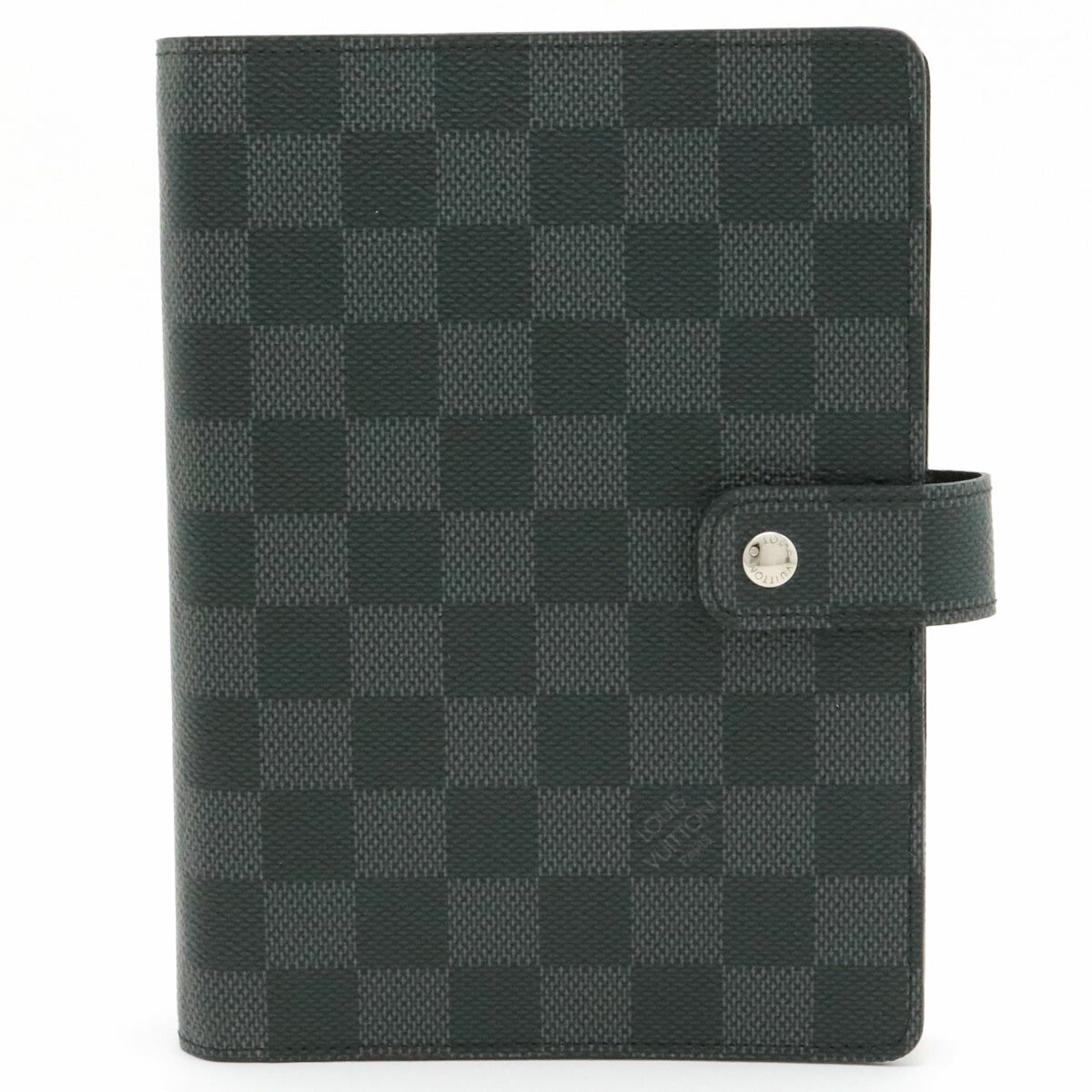 LOUIS VUITTON ルイ ヴィトン ダミエグラフィット アジェンダMM 手帳カバー 6穴式手帳カバー システム手帳 R20242 【中古】