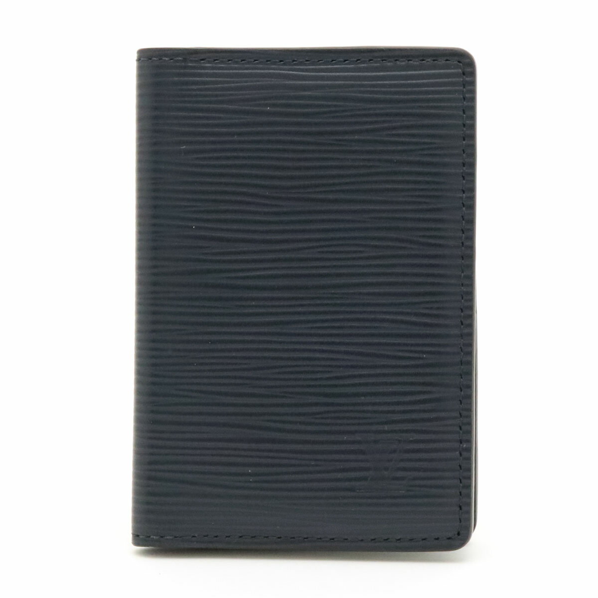 LOUIS VUITTON ルイ ヴィトン エピ オーガナイザー ドゥ ポッシュ カードケース 名刺入れ レザー ブルーマリーヌ 青 M61821 【中古】