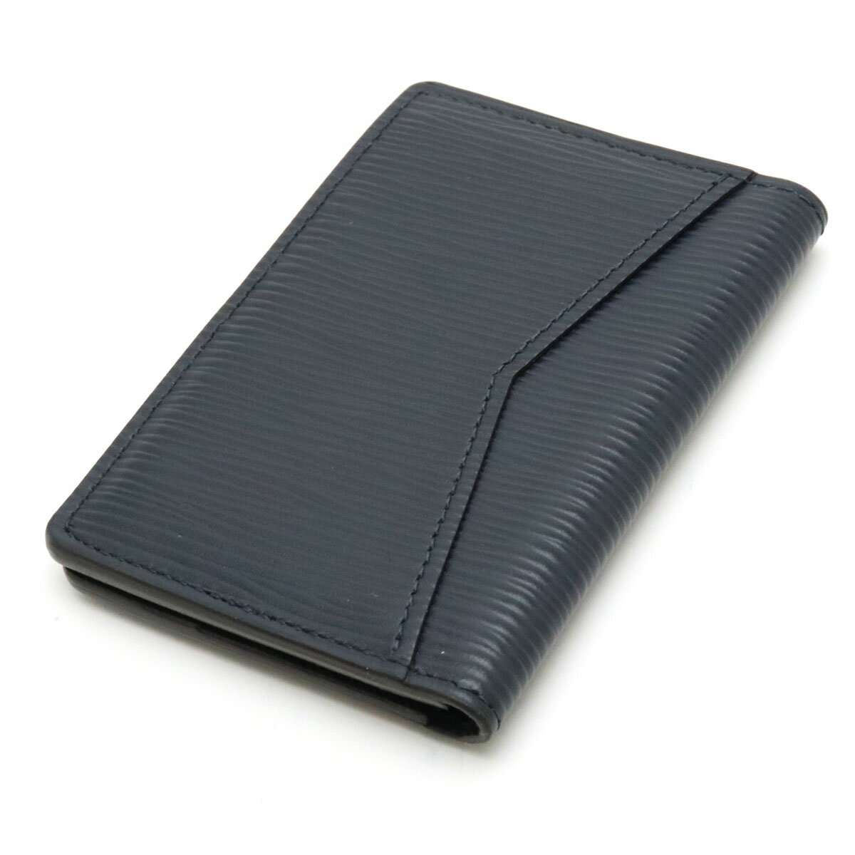 LOUIS VUITTON ルイ ヴィトン エピ オーガナイザー ドゥ ポッシュ カードケース 名刺入れ レザー ブルーマリーヌ 青 M61821 【中古】