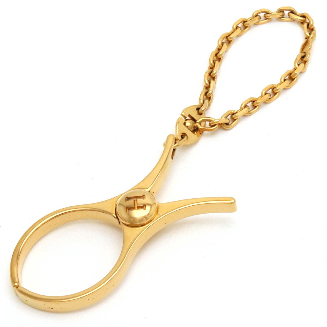 HERMES エルメス フィルー グローブホルダー GP ゴールド金具 ゴールドカラー 【中古】のサムネイル