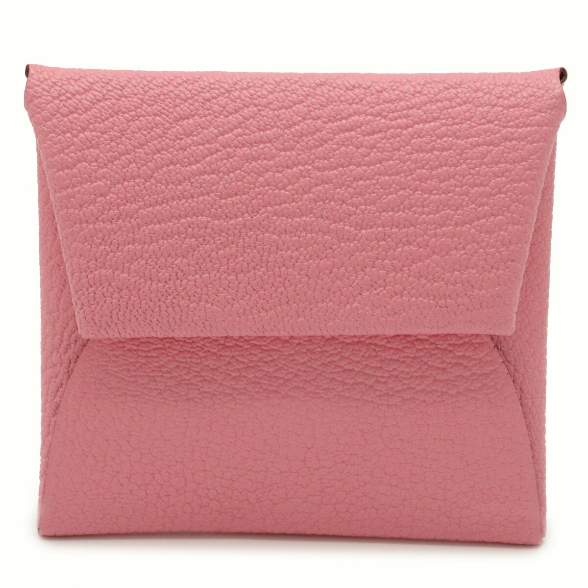 【未使用品】【財布】HERMES エルメス バスティア コインケース 小銭入れ バイカラー シェーブル レザー ローズコンフェッティ ピンク ブリック 茶 D刻印 【中古】のサムネイル