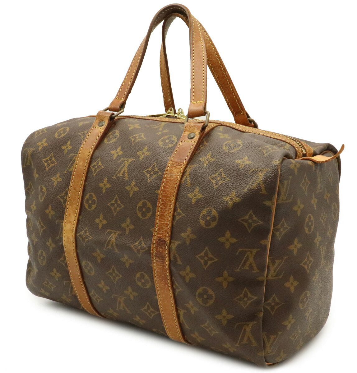 【バッグ】LOUIS VUITTON ルイ ヴィトン モノグラム サックスプール35 ボストンバッグ 旅行カバン トラベルバッグ トラベルボストン M41626 【中古】