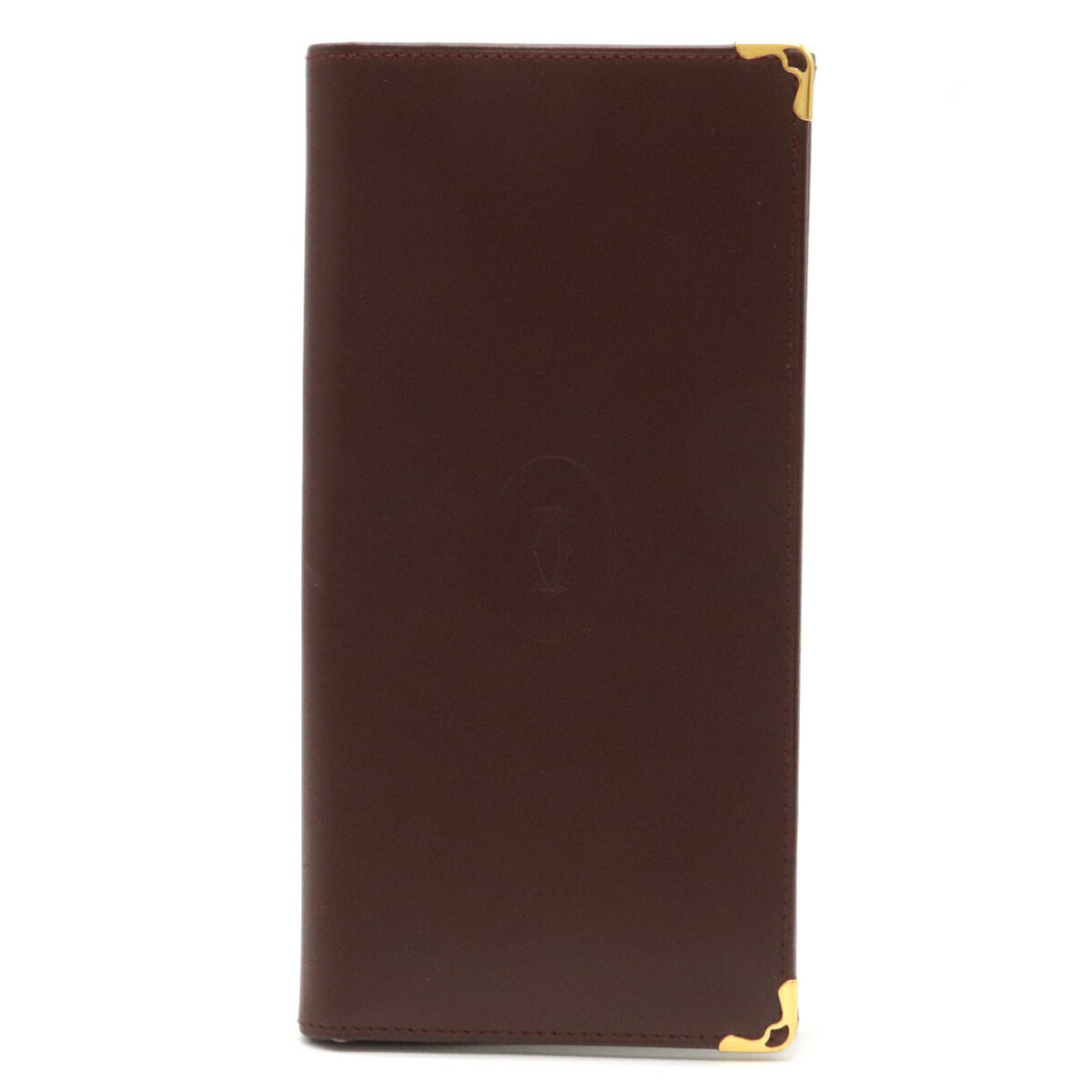 【財布】Cartier カルティエ マストライン 2つ折長財布 二つ折り長財布 レザー カーフ ボル ...