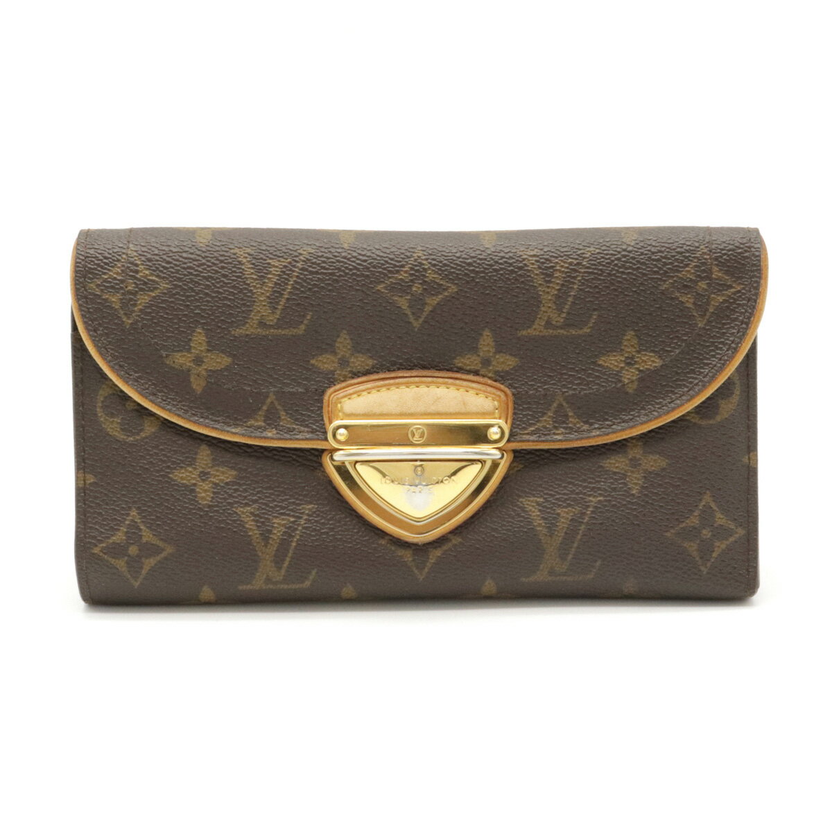 【財布】 LOUIS VUITTON ルイ ヴィトン モノグラム ポルトフォイユ ウジェニ 3つ折長財布 三つ折り長財布 M60123 【中古】