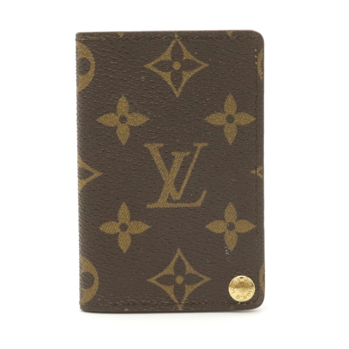 LOUIS VUITTON ルイ ヴィトン モノグラム ポルトカルト クレディ プレッシオン カードケース カード入れ カードポケット 名刺入れ M60937 【中古】