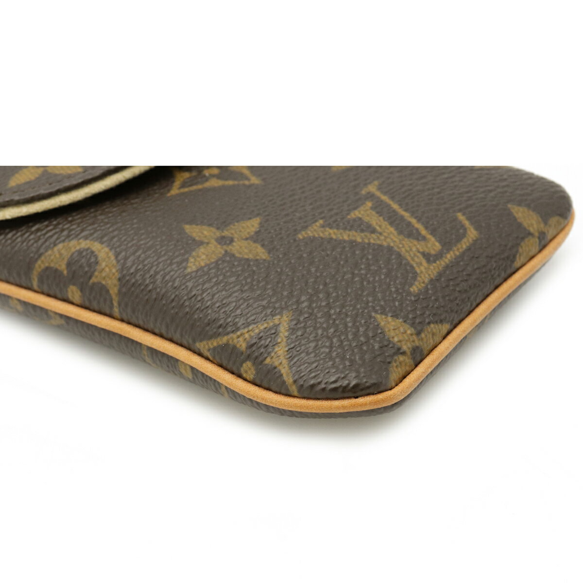 LOUIS VUITTON ルイ ヴィトン モノグラム エテュイ テレフォンヌMM 携帯ケース スマホケース 小物入れ マルチケース ポーチ M66546 【中古】