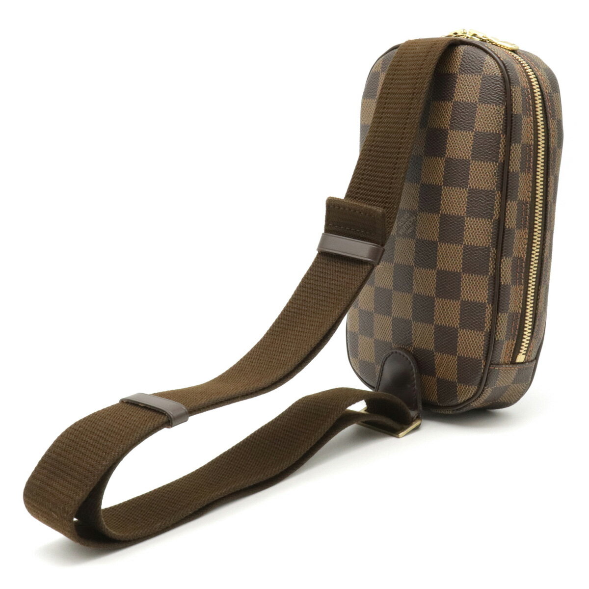 【バッグ】LOUIS VUITTON ルイ ヴィトン ダミエ ポシェット ガンジュ ボディバッグ ショルダーバッグ SPオーダー スペシャルオーダー N518703 【中古】