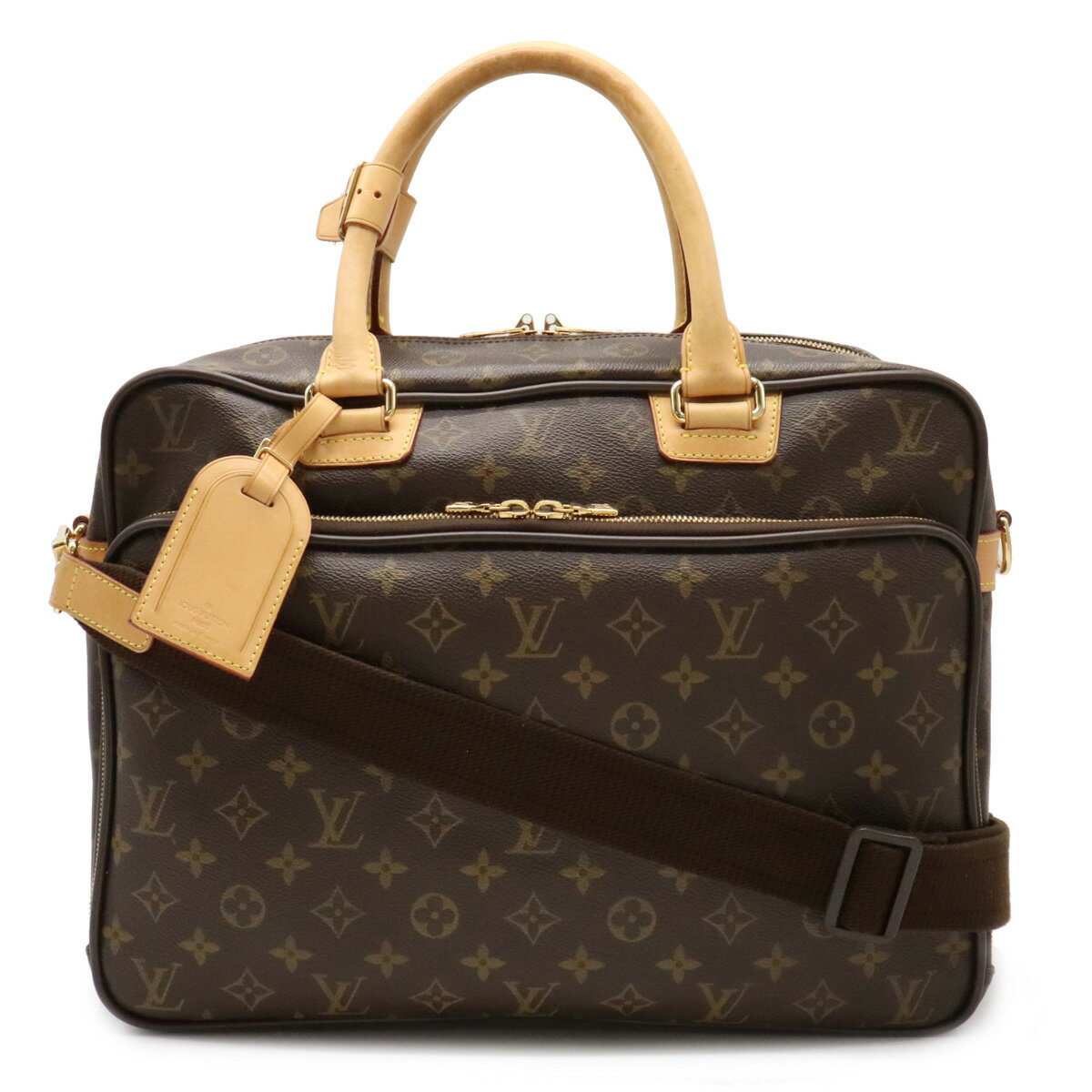 【バッグ】 LOUIS VUITTON ルイ ヴィトン モノグラム イカール ブリーフケース ビジネスバッグ 2WAY ショルダーバッグ 斜め掛け M23252 【中古】