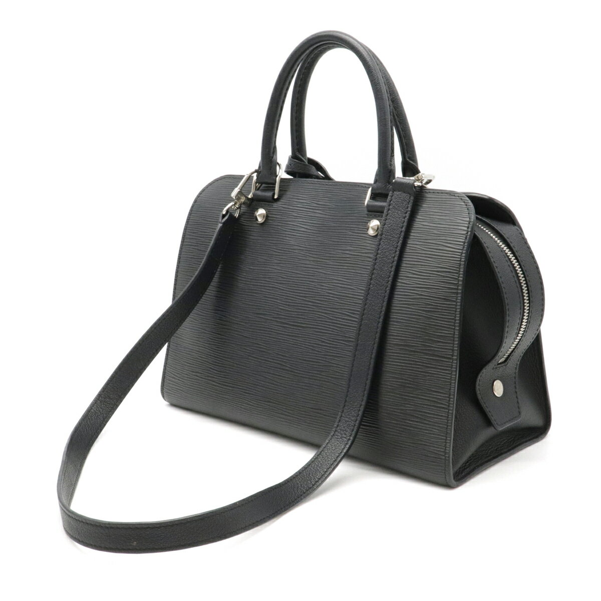 【先着順！最大5万円OFFクーポン！】【バッグ】LOUIS VUITTON ルイ ヴィトン エピ ヴァノーMM ハンドバッグ 2WAY ショルダーバッグ 肩掛け ノワール 黒 ブラック シルバー金具 M51238 【中古】