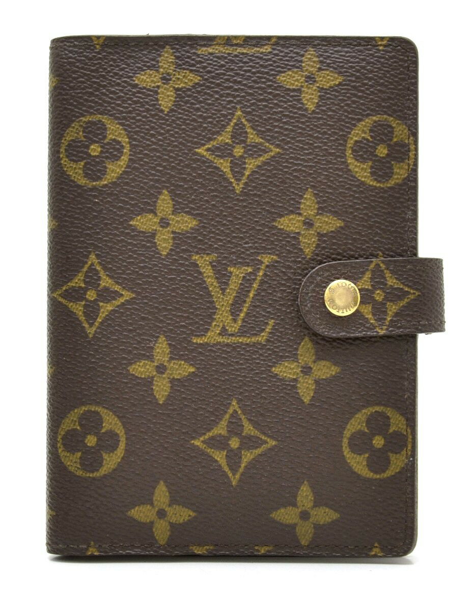 LOUIS VUITTON ルイ ヴィトン モノグラム アジェンダPM 手帳カバー 6穴式手帳カバー システム手帳 R20005【中古】【k】【Blumin 楽天市場店】
