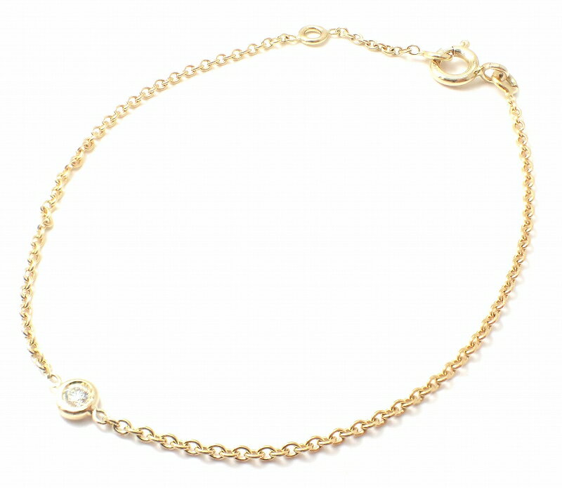 【ジュエリー】【新品仕上げ済】Christian Dior クリスチャン ディオール ミミウィ 1Pダイヤ ブレスレット K18YG 750YG イエローゴールド ダイヤモンド MIM95003 【中古】【u】【Blumin/森田質店】【質屋出店】