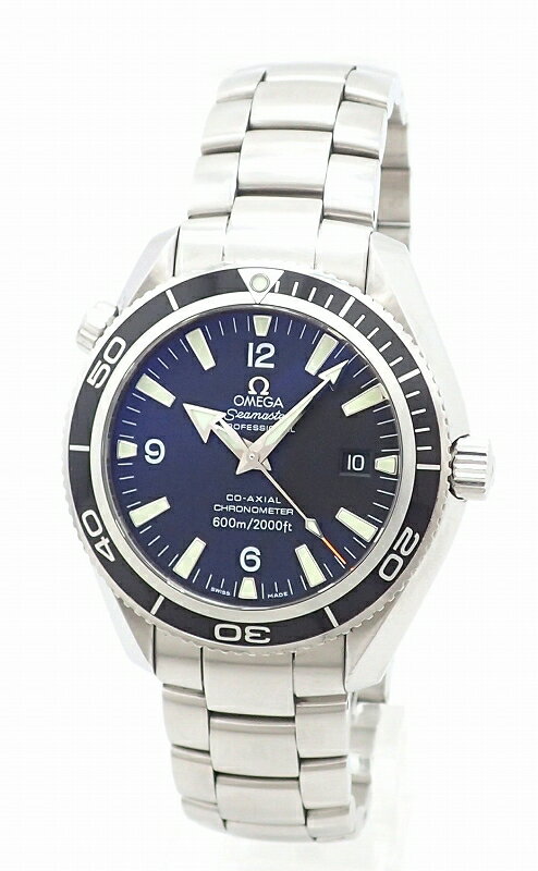 【中古】【ウォッチ】 OMEGA オメガ シーマスター プラネットオーシャン ブラック コーアクシャル クロノメーター 42mm 600m防水 メンズ AT オートマ 腕時計 2201.50【k】【Blumin 楽天市場店】のサムネイル