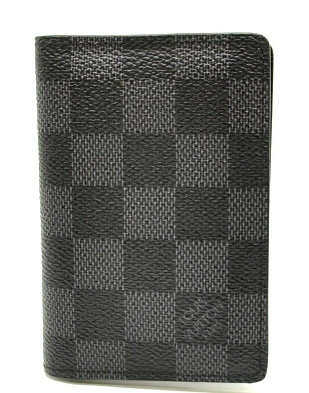 【中古】LOUIS VUITTON ルイ ヴィトン ダミエグラフィット オーガナイザー ドゥ ポッシュ カードケース 名刺入れ N63143【k】【Blumin/森田質店】【質屋出店】