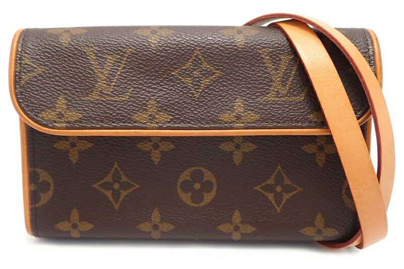 【バッグ】LOUIS VUITTON ルイ ヴィトン モノグラム ポシェット フロランティーヌ ウエストポーチ ウエストバッグ ヒップバッグ ストラップ XSサイズ M51855 【中古】【k】【Blumin/森田質店】【質屋出店】