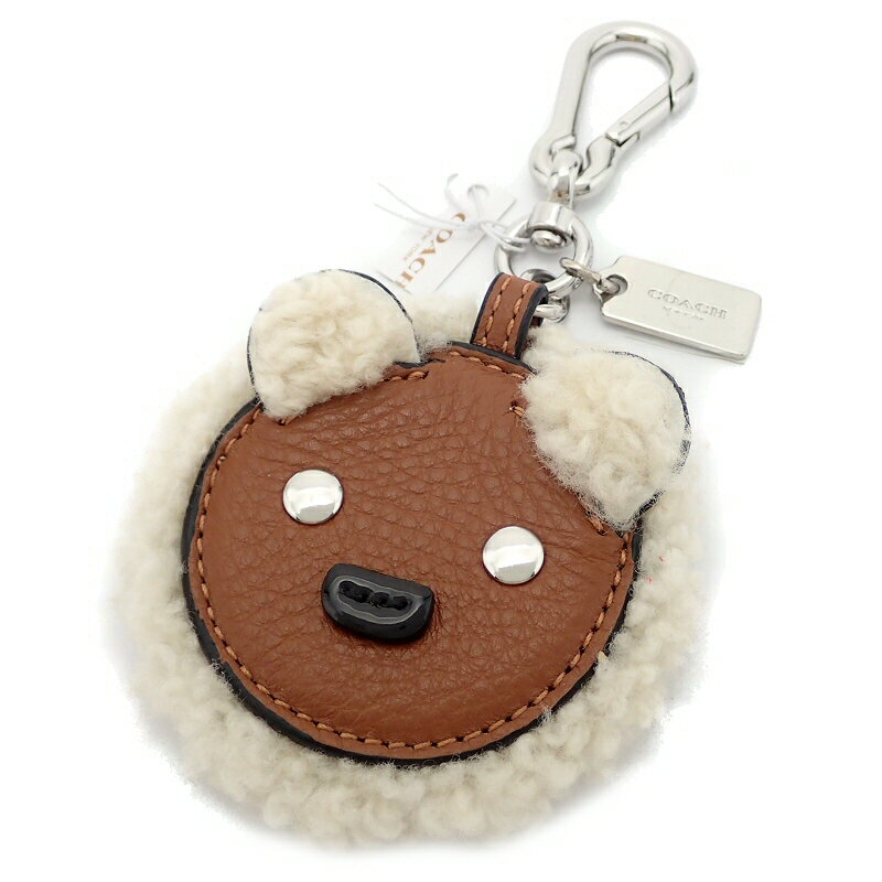 【新品未使用品】COACH コーチ シアリング ベアー モチーフ くま キーホルダー バッグチャーム ブラウン F64749【u】【Blumin/森田質店】【質屋出店】のサムネイル