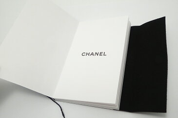 【未使用品】CHANEL シャネル ノベルティ ノート ミニノート 手帳 メモ帳 黒 ブラック 2014年ノベルティ 非売品【中古】【u】【Blumin 楽天市場店】