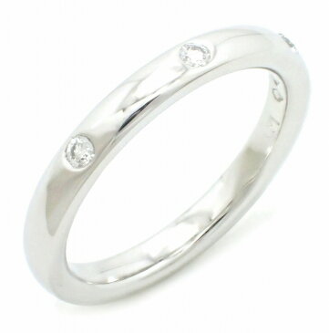 【ジュエリー】Van Cleef & Arpels ヴァン クリーフ & アーペル アンフィニ エトワール リング 3Pダイヤ 指輪 Pt950 プラチナ #8 【中古】【u】