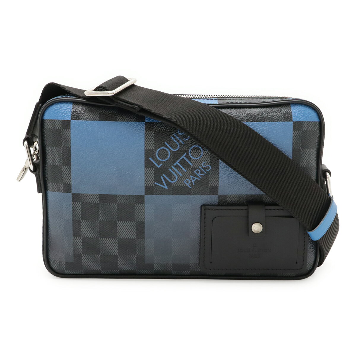 Rakuten - LOUIS VUITTON ルイ ヴィトン ダミエグラフィットジャイアント アルファ メッセンジャー ショルダーバッグ 斜め掛け ブルー N40408 【中古】