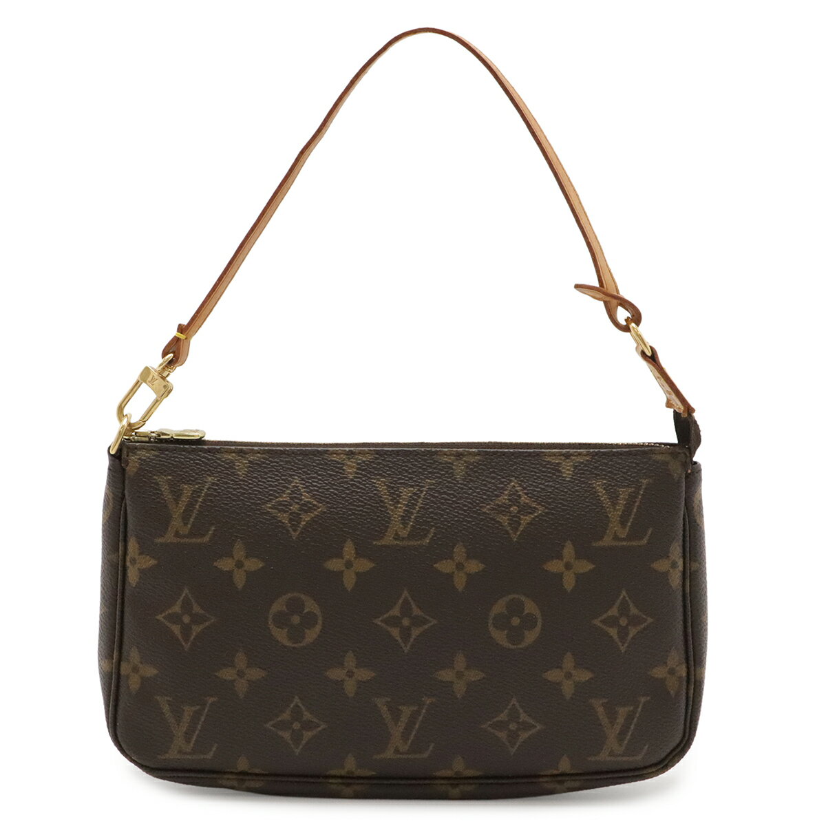 乐天商城 - LOUIS VUITTON ルイ ヴィトン モノグラム ポシェット アクセソワール アクセサリーポーチ ハンドバッグ パーティーバッグ M51980 【中古】
