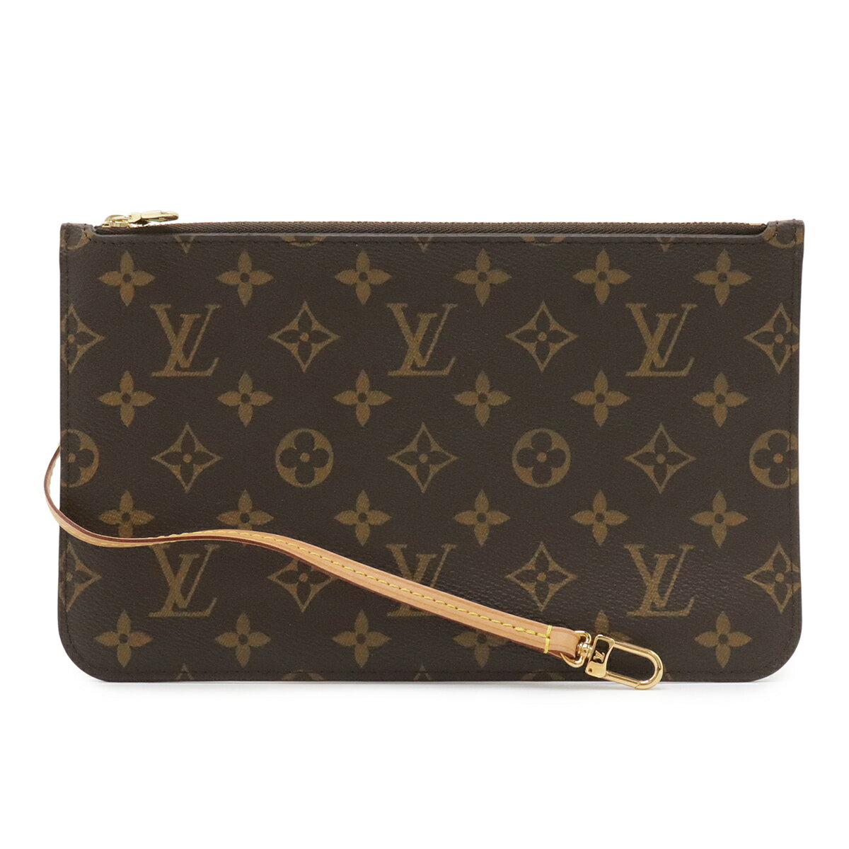 乐天商城 - LOUIS VUITTON ルイ ヴィトン モノグラム ネヴァーフルMM ネヴァーフル用ポーチ ネヴァーフル付属品 ポーチのみ ベージュ M40995 【中古】