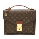 【バッグ】LOUIS VUITTON ルイ ヴィトン モノグラム モンソー28 セカンドバッグ ハンドバッグ ビジネスバッグ M51185 【中古】