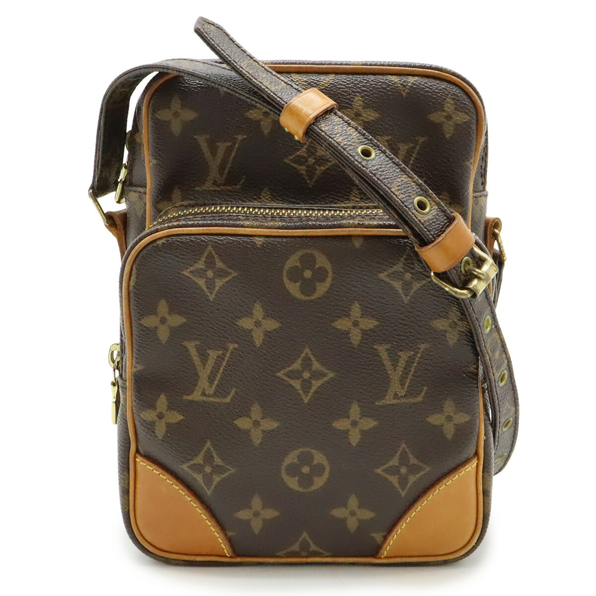 LOUIS VUITTON ルイ ヴィトン モノグラム アマゾン ショルダーバッグ ポシェット 斜め掛け ベタなし M45236 【中古】
