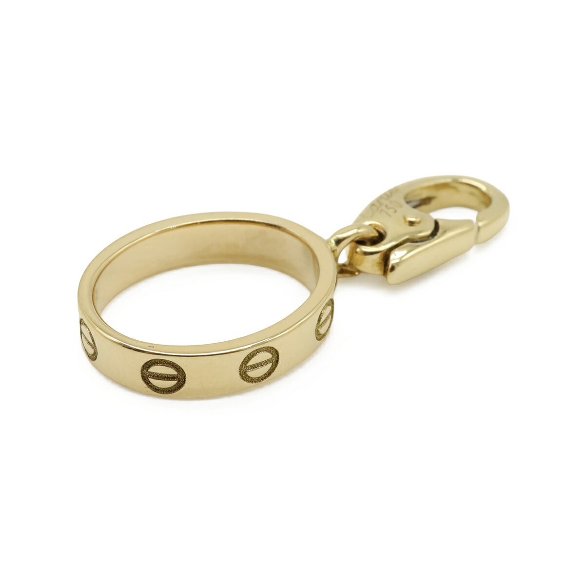 Pendant Tops - Cartier カルティエ ベビーラブ ラブ LOVE LΘVE ペンダントトップ ヘッド チャーム K18YG 750YG イエローゴールド 【中古】