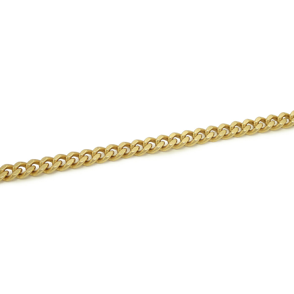 KIHEI 喜平 キヘイ ネックレス K18 18金 イエローゴールド 20.1g 51.0cm YG 2面S シングル 日本造幣局検定マーク入り 20g 前後 【中古】