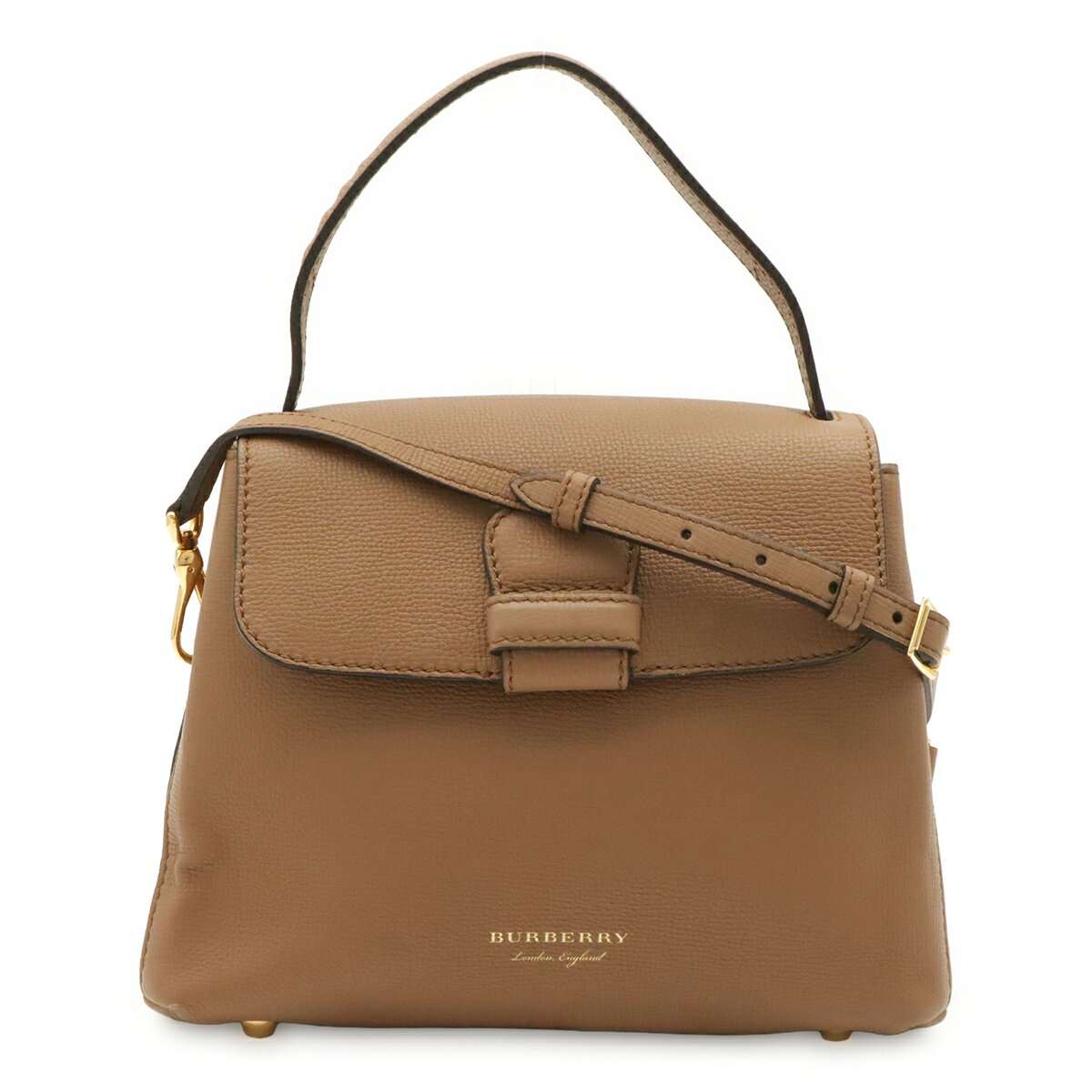 BURBERRY バーバリー キャンベリー ハウスチェック サイドチェック ハンドバッグ 2WAY ショルダーバッグ レザー ダ blumin-10355505 ブルーミン/森田質店 パッケージ画像