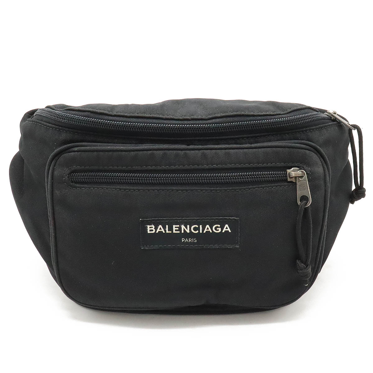 【バッグ】BALENCIAGA バレンシアガ エクスプローラー ベルトバッグ ウエストポーチ ボディバッグ ヒップバッグ ナイロンキャンバス ブラック 482389 【中古】