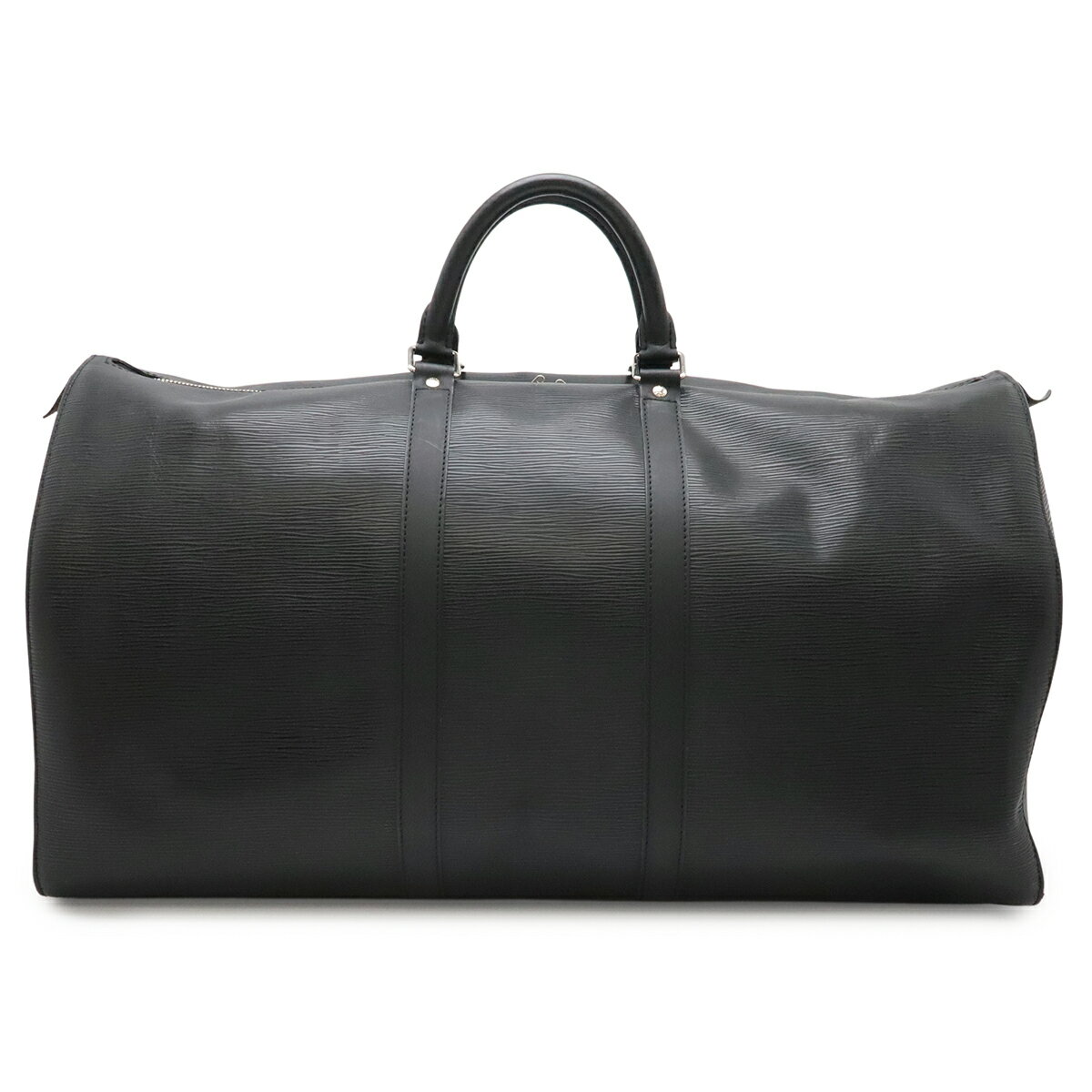 LOUIS VUITTON - LOUIS VUITTON ルイ ヴィトン エピ キーポル55 ボストンバッグ 旅行カバン トラベルバッグ レザー ノワール 黒 ブラック M42952 【中古】