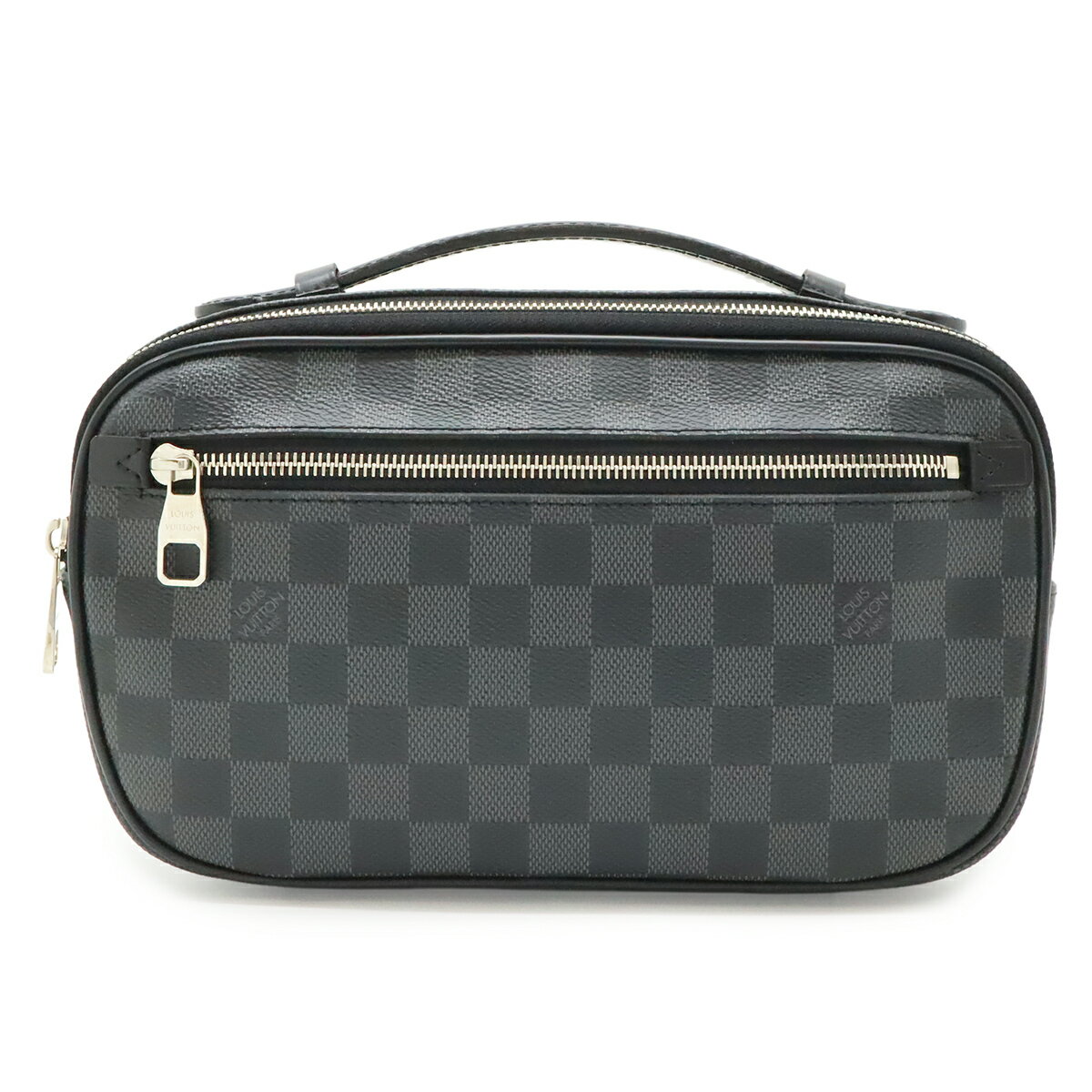 乐天商城 - LOUIS VUITTON ルイ ヴィトン ダミエグラフィット アンブレール バムバッグ ボディバッグ ショルダーバッグ 斜め掛け 2WAY N41289 【中古】