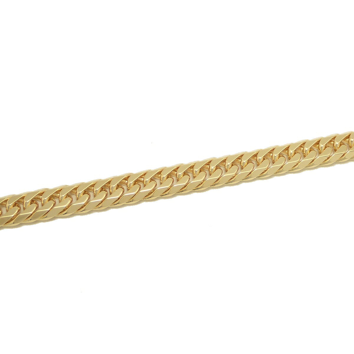 ブルーミン/森田質店のKIHEI 喜平 キヘイ ブレスレット K18 18金 ゴールド 20.2g 18.0cm YG 6面W ダブル 日本造幣局検定マーク入り 20g前後 【中古】｜アングル2