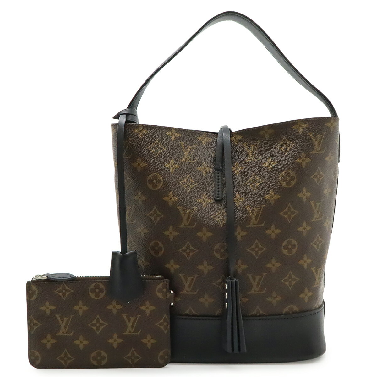 Rakuten - LOUIS VUITTON ルイ ヴィトン モノグラム イドールGM ショルダーバッグ 肩掛け ワンハンドル ノワール ブラック ポーチ付き M94542 【中古】